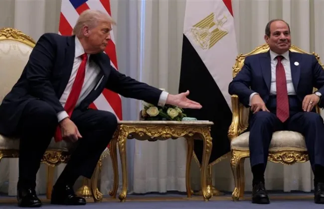 لقاء مرتقب بين الرئيس السيسي وترامب في دافوس