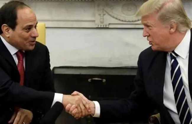 رسالة ترامب إلى الرئيس السيسي بشأن سد النهضة