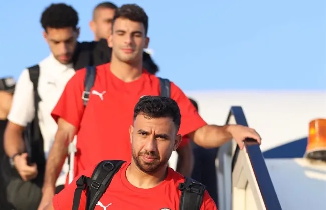 وصول بعثة منتخب مصر مطار محمد الخامس استعدادا للعودة إلى القاهرة