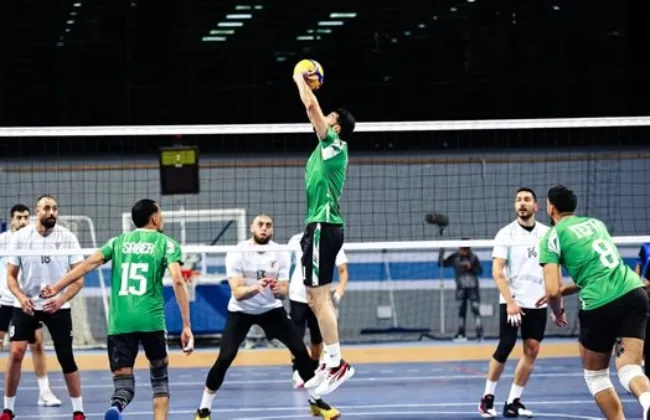 بتروجت يفوز على الاتحاد السكندرى ويحصد برونزية كأس السوبر المصرى للكرة الطائرة