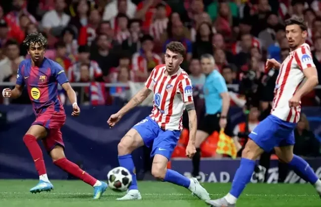 أتلتيكو مدريد يطيح بـ برشلونة من دوري أبطال أوروبا