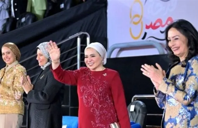 وزيرة التضامن: أشكر السيدة حرم رئيس الجمهورية على رعايتها لمبادرة فرحة مصر