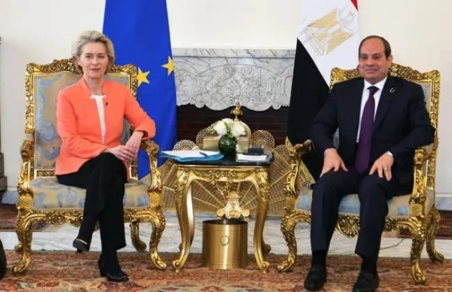أوروسولا فون دير لاين: مصر شريك مركزى ومستقر لأوروبا بمنطقة مضطربة