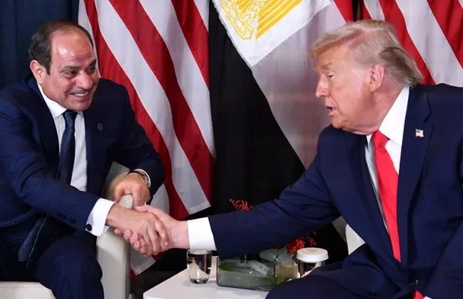 ترامب: ندعم مصر وأمنها المائى وعلاقات البلدين تستند إلى الاحترام المتبادل