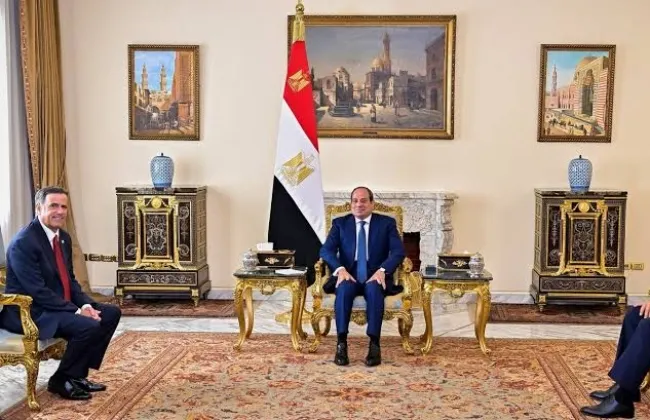الرئيس السيسى يؤكد لوزير الدفاع القبرصى ضرورة تعميق الشراكة بين البلدين