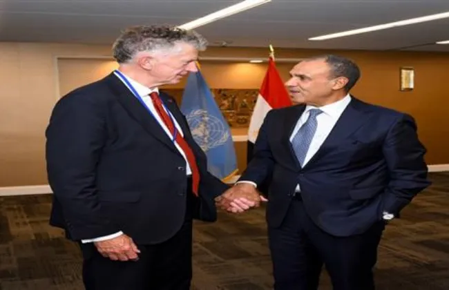 وزير الخارجية يبحث مع مستشار الأمن القومى البريطانى تعزيز العلاقات