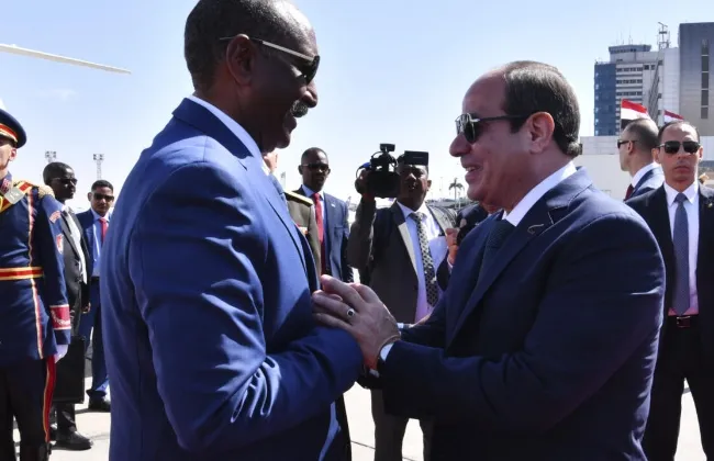 الرئيس السيسى يستقبل البرهان ويؤكد ثوابت الموقف المصرى الداعم للشعب السودانى الشقيق
