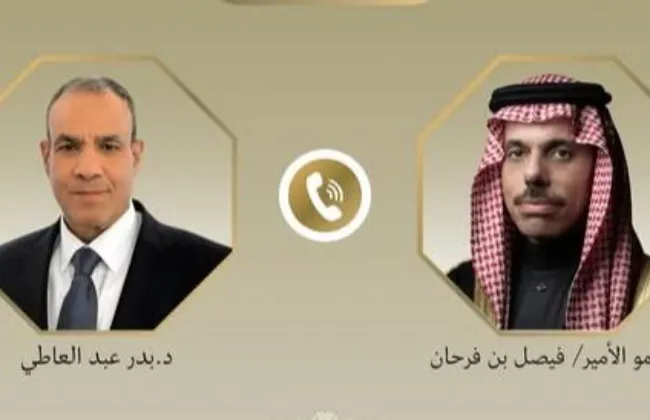 وزير الخارجية يؤكد لنظيره السعودى إدانة مصر لكافة الاعتداءات على المملكة والدعم الكامل لأمنها واستقرارها